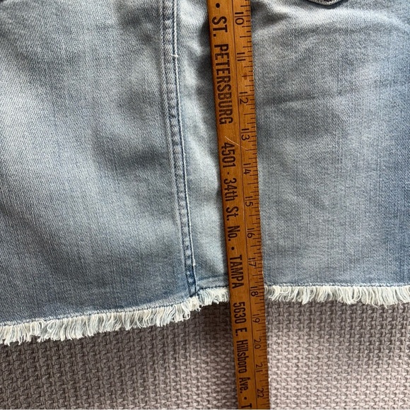 NWT Abercrombie And Fitch Women’s Denim Jean Skirt Sz 28 Preppy Y2K Casual - Picture 8 of 8